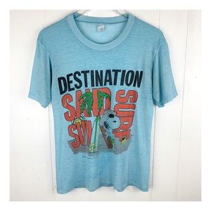 Vintage 70s Single Stitch Snoopy Tee